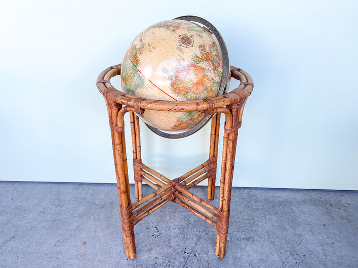 Island Chic Rattan Globe