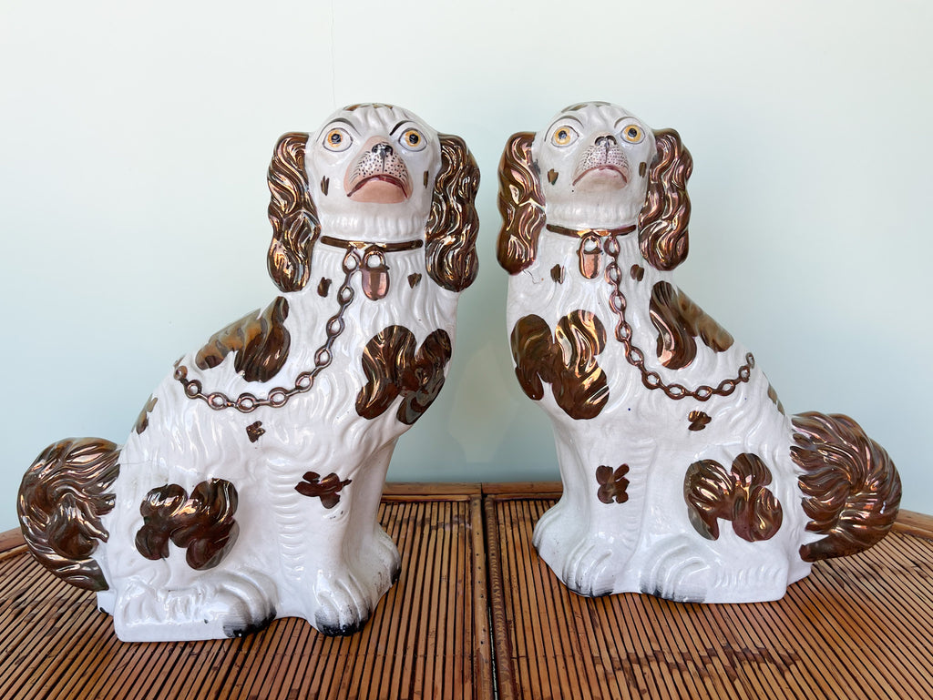 Pair of Dog Figurines