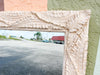 Large Plaster Palm Frond Mirror