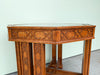 Fretwork Octagon End Table