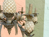 Tole Pineapple Chandelier