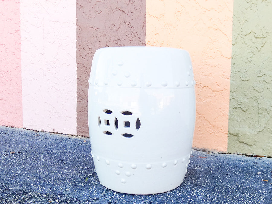 Palm Beach Chic Garden Seat