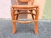 Set of Four Rattan Bistro Chairs