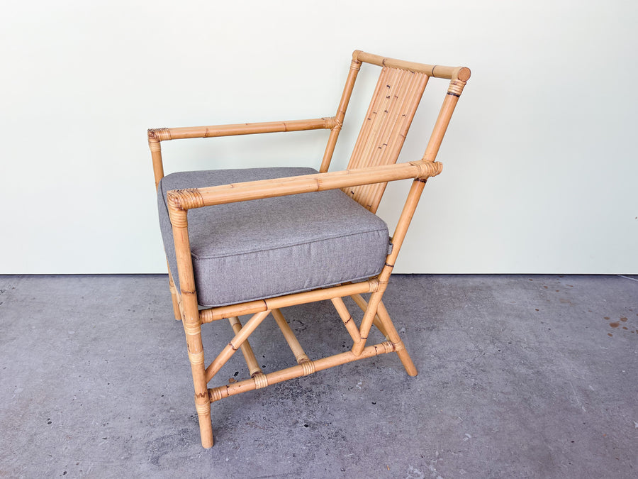 Pair of Island Chic Bamboo Chairs