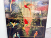 Pagoda and Parrots Wall Art