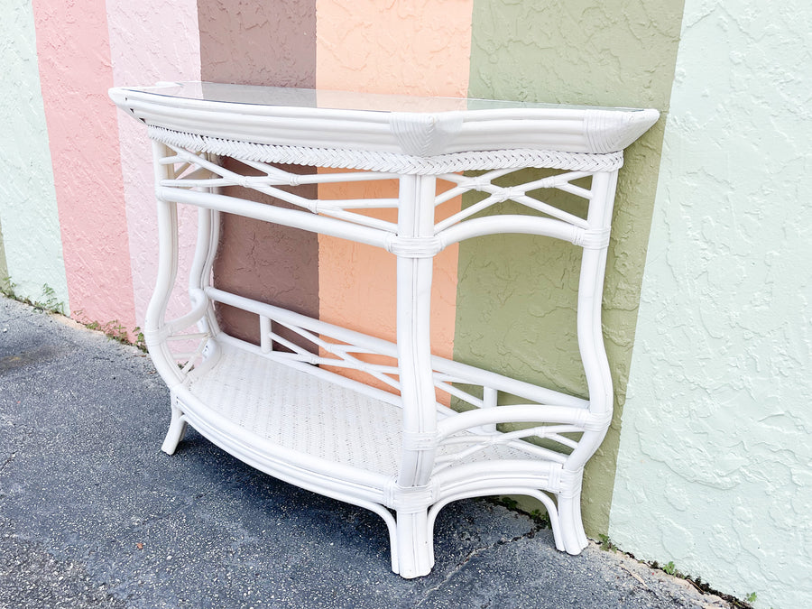 Palm Beach Chic Braided Console