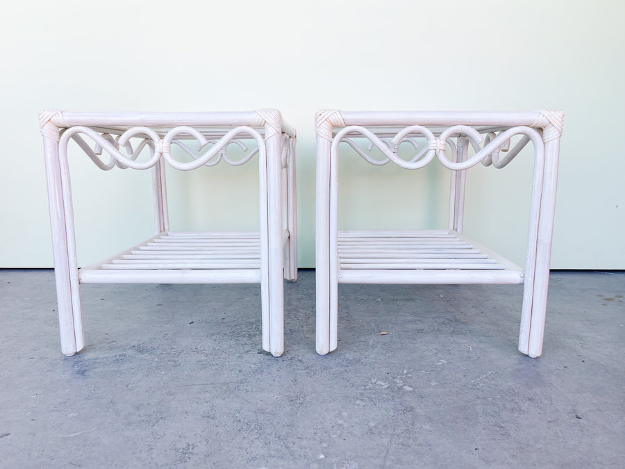 Warehouse Wednesday: Pair of Island Whimsy Side Tables