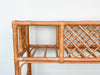 Rattan Lattice Console