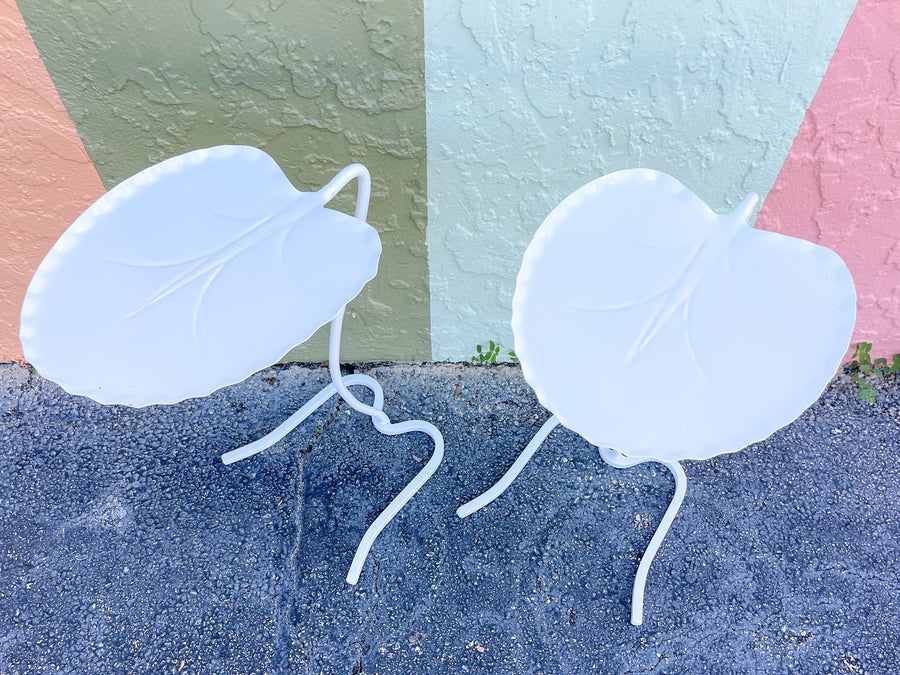 Pair of Salterini Leaf Cocktail Tables