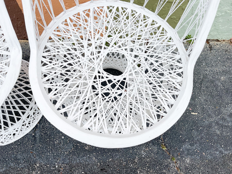 Pair of Webspun Side Chairs
