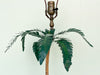 Tole Palm Tree Lamp