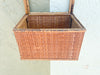 Tortoiseshell Rattan Wall Basket