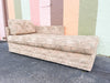 Palm Tree Upholstered Day Bed on Casters