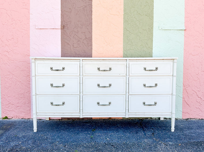 Palm Beach Faux Bamboo Dresser