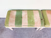 Pair of Ficks Reed Faux Bamboo Benches