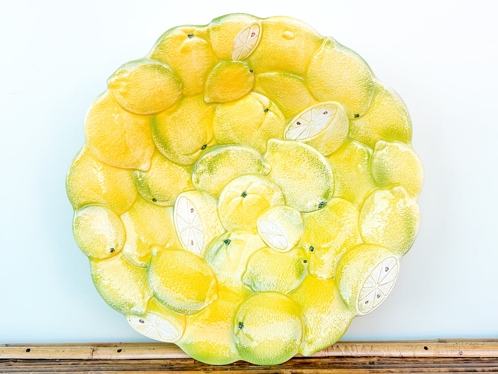 Italian Lemon Platter