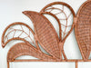 Fab Rattan Palm Leaf King Headboard