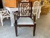 Pair of The Breakers Fretwork Arm Chairs