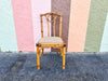 Set of Six Italian Rattan Dining Chairs