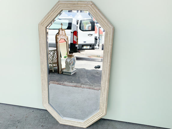 Century Faux Bamboo Mirror