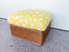 Petite Split Reed Ottoman