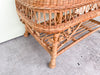 Fiddlehead Wicker Coffee Table