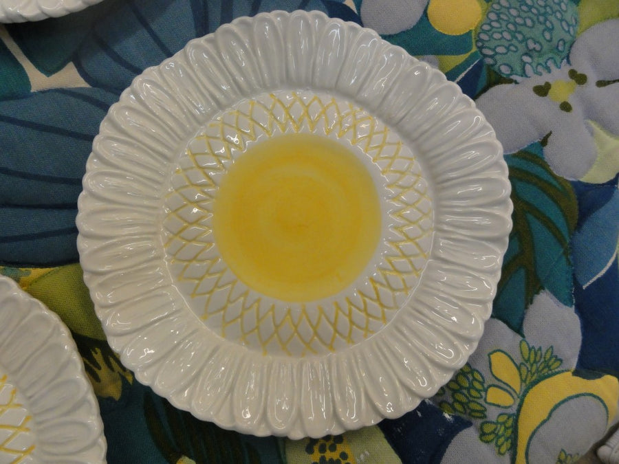 8 Italian Meiselma k/ 2093 Imports Daisy Plates