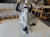 Large Glazed Ceramic Zebra