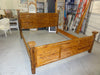 King Size Tortoise Shell Bamboo Bed