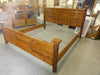 King Size Tortoise Shell Bamboo Bed