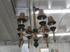 Large Wrapped Bamboo Chandelier