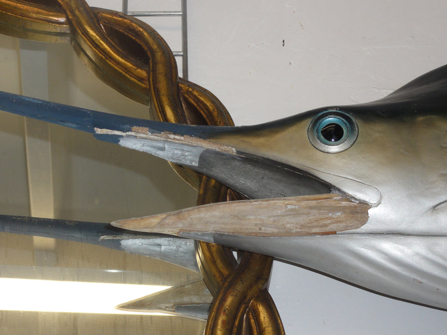 7 Ft Taxidermy Marlin Mount