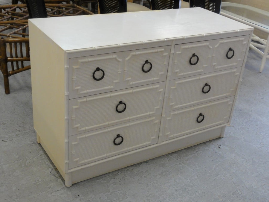 Palm Beach Faux Bamboo Double Dresser