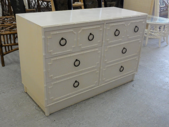 Palm Beach Faux Bamboo Double Dresser