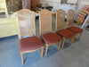 Pair of Faux Bamboo Cane Back Chairs