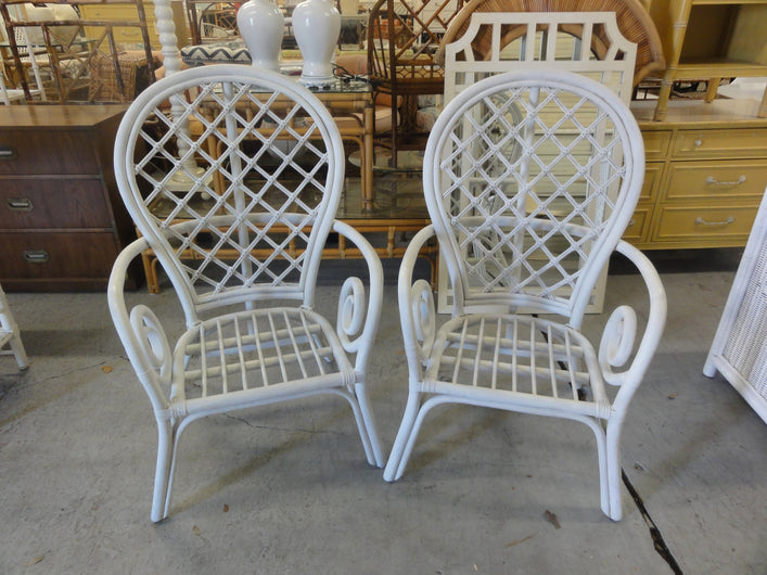 Pair of Balloon Back Chairs