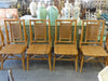 Set of 6 Island Style Rattan Woven Side Chairs