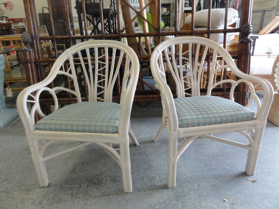 Pair of Island Style Club Chairs