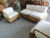 Mid Century Bamboo Modular Sofa
