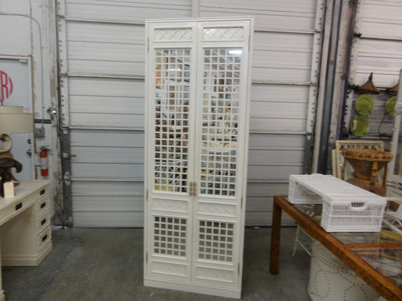 Palm Beach Style Mirrored Cabinet