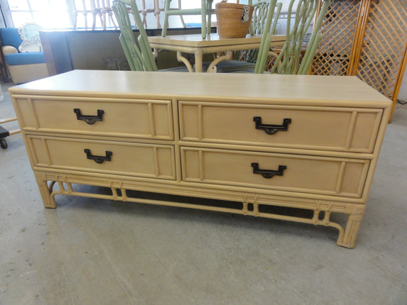 Rattan Low Boy Dresser