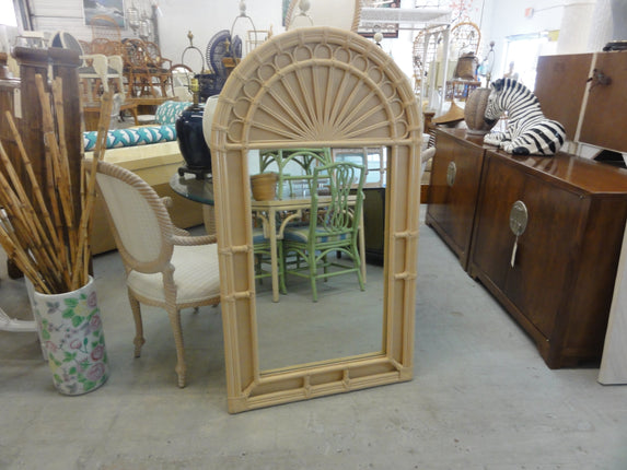 Rattan Sunburst Mirror