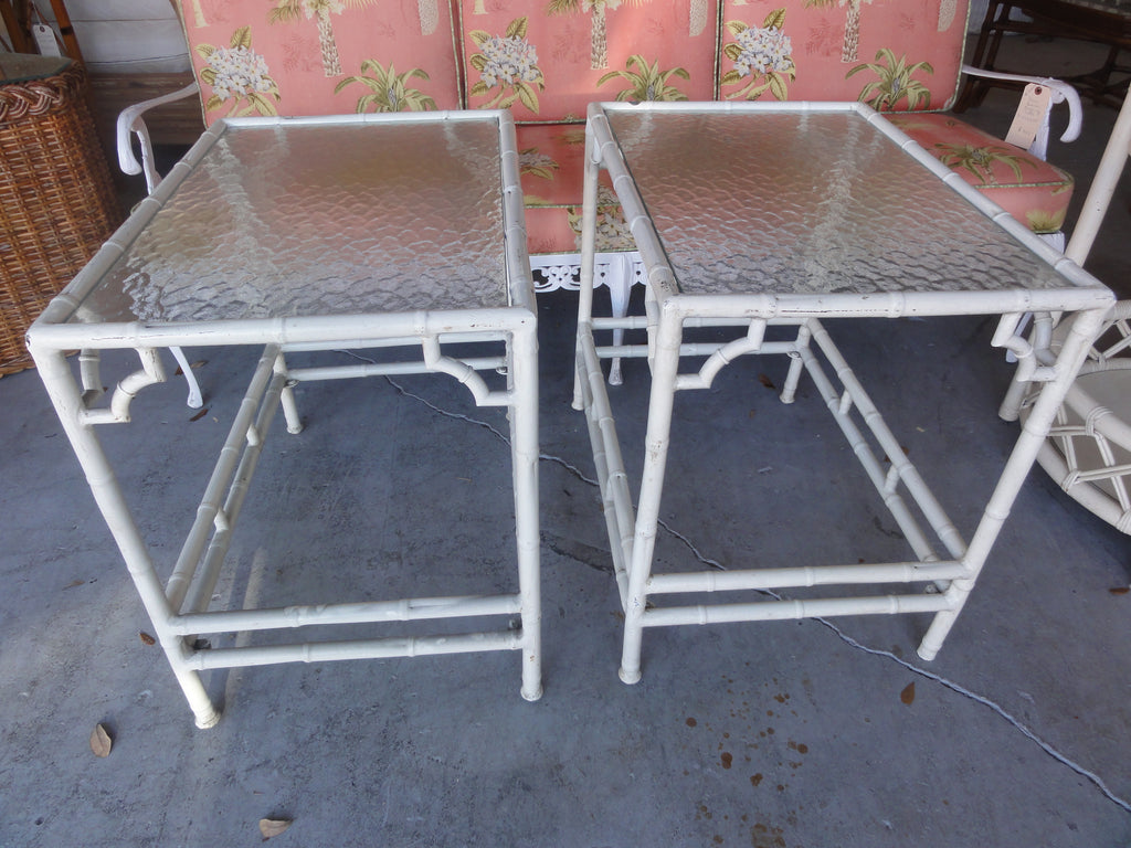 Pair of Meadowcraft Side Tables