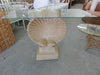 Plaster Shell Entry Table/console