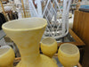 MCM Hawaiian Pottery Carafe & Goblet Set