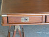Handsome Saw Horse Campaign Style Desk