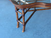 Handsome Rattan Tray Top Coffee Table