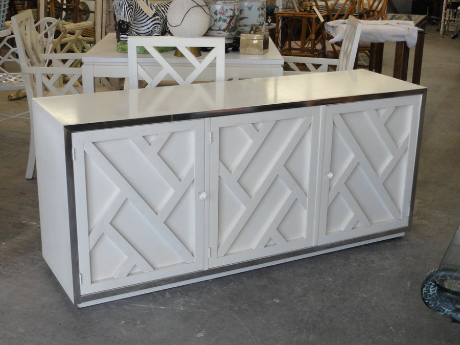 70's Mod Chippendale Credenza