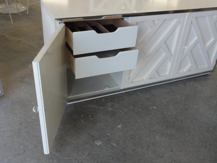70's Mod Chippendale Credenza