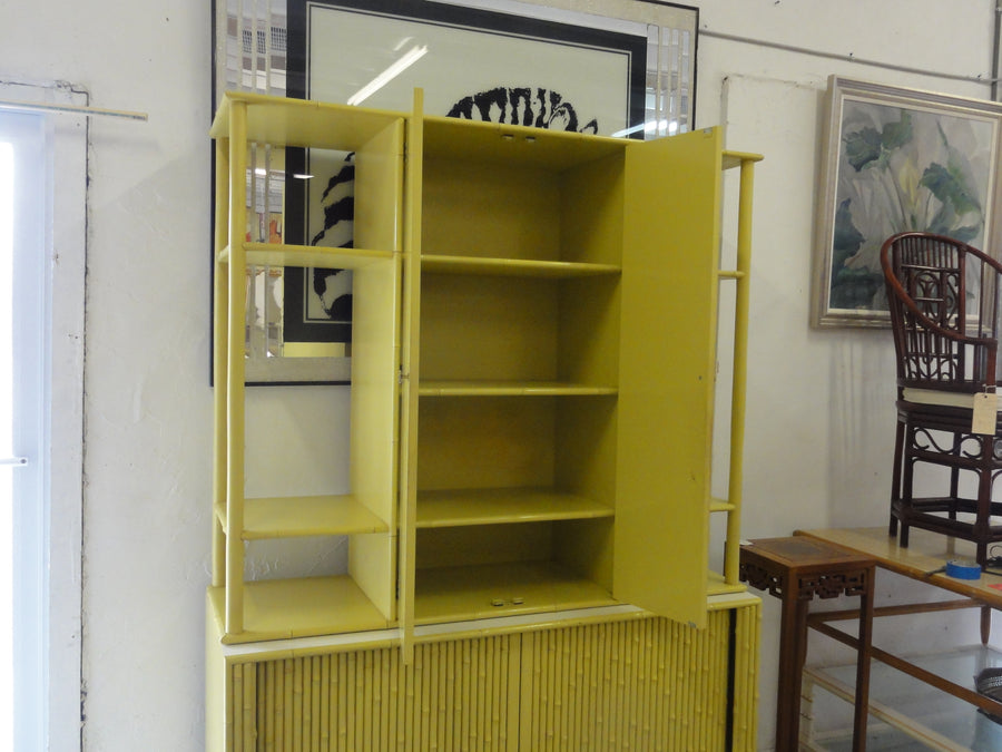 50's Ficks Reed Faux Bamboo Bar